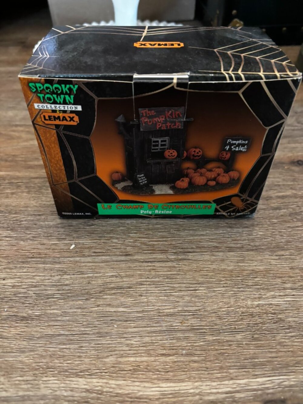 Lemax Spooky Town Halloween village accessories The Pumpkin Patch MIB